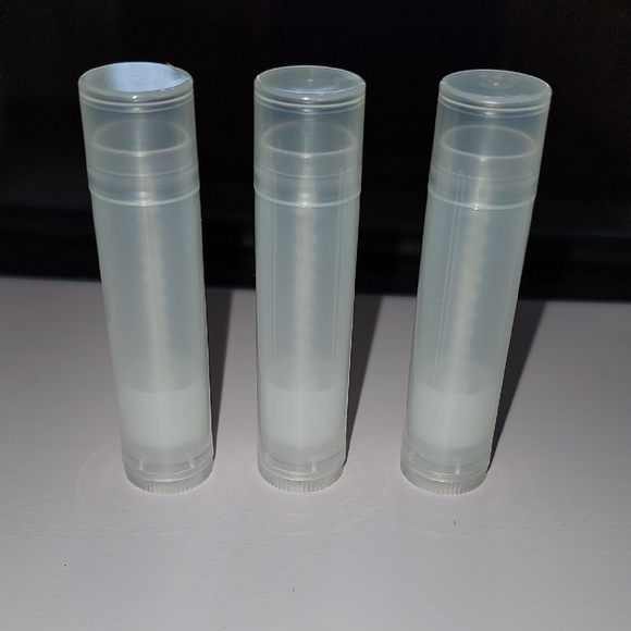 Clear Lip Balm Chapstick Lipstick Tubes, Empty DIY Unfilled Makeup NEW! - Picture 1 of 4
